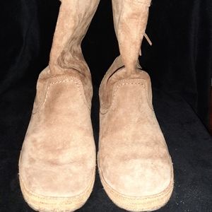 Ugg moccasin ankle boot
